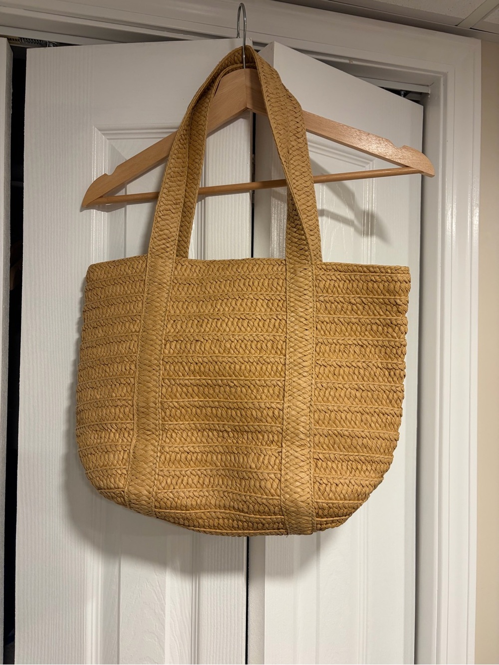 Draper James Woven Straw Tote